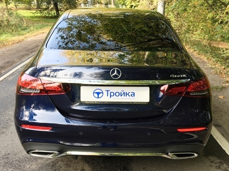 Mercedes E220d 4MATIC AMG rest. цена аренды