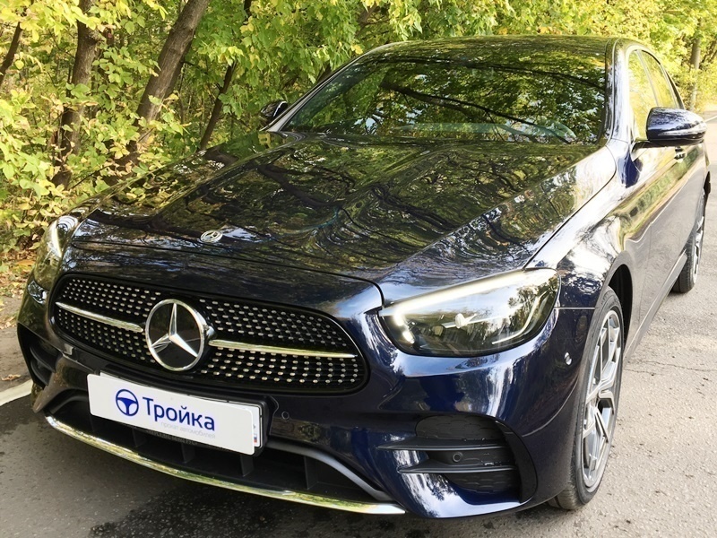 Прокат Mercedes E220d 4MATIC AMG rest. в Москве