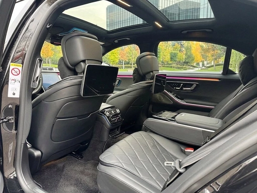 Mercedes S500 W223 аренда в Москве